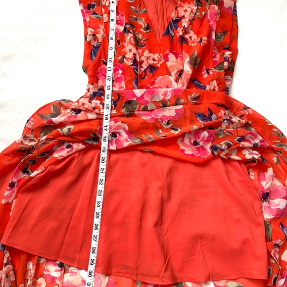 Eliza J Floral High-Low Floral Maxi Dress - Picture 9 of 10